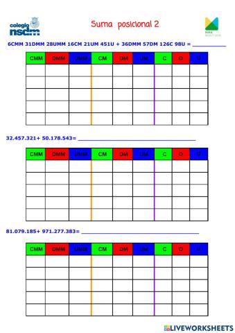 suma abn (posicional 2)