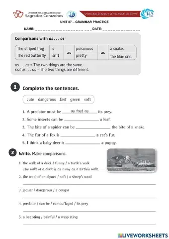 Comparatives as...as