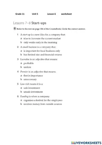 Reading Comprehension