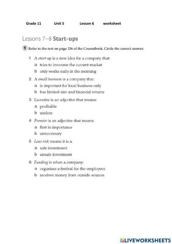 Reading Comprehension