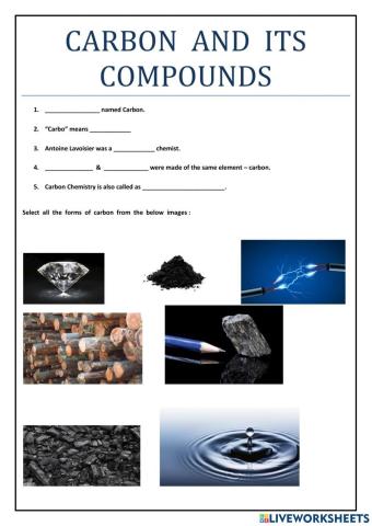 Carbon and its Compounds