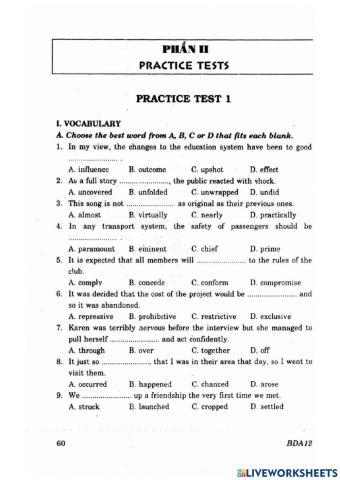 BDHSG12- Test 1-1