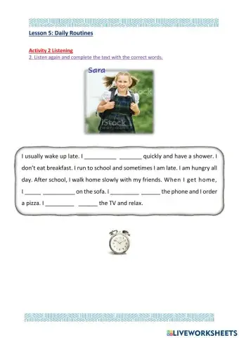 Access 8 - T2 - U5 - L5 - Act 2a