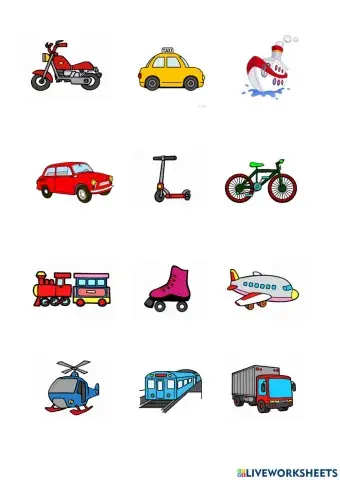 Les moyens de transport