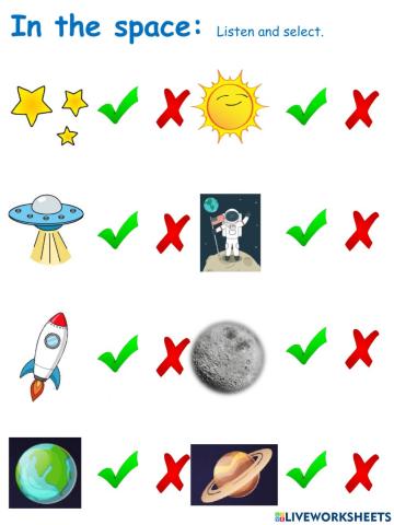 In the space 3