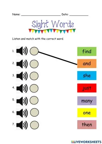 Sight Words 2