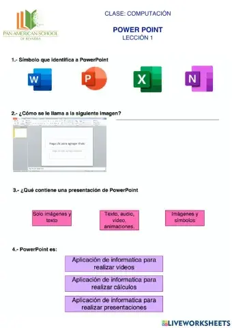 POWER POINT LECCION 1