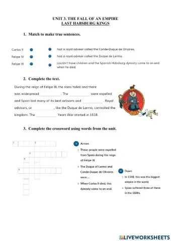 3.1 The Fall of an Empire. Last Habsburg Kings