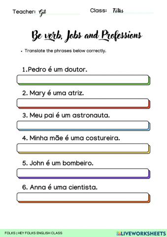 Jobs and Professions