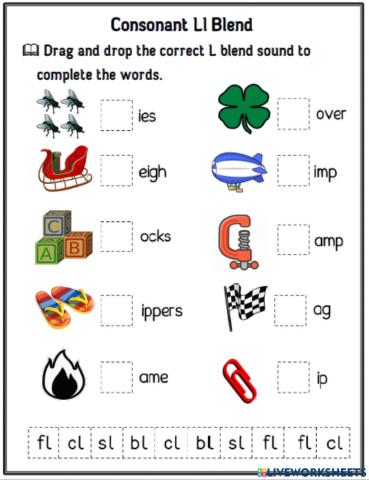 Consonant Ll Blend