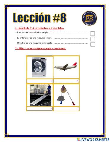 Máquinas y la energía