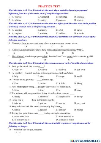 E9 - FT - ĐK - Practice test 10