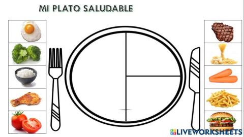 Plato saludable