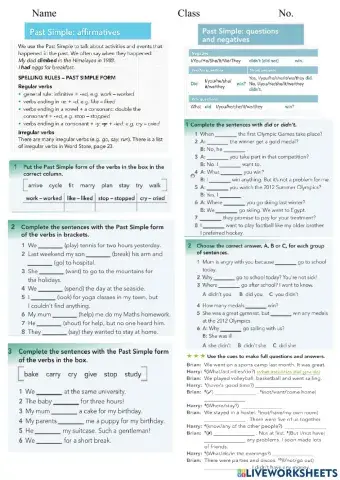 Past Simple
