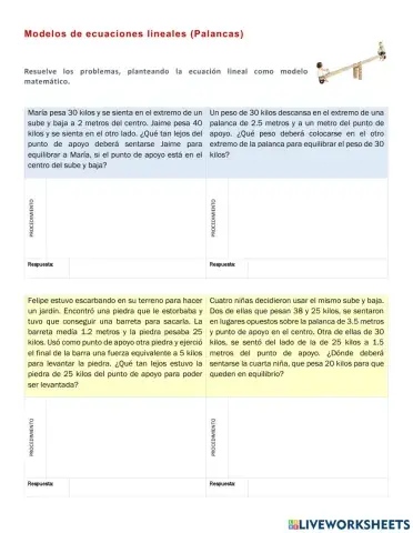 III.3.4. Modelos Palancas