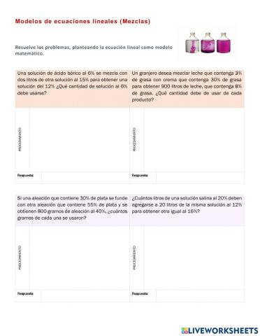III.3.3. Modelos Mezclas