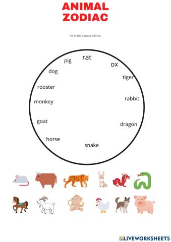 Animal Zodiac