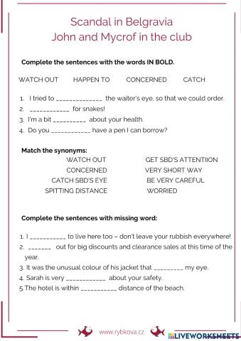 Sherlock - Scandal in Belgravia - John and Mycroft in the club