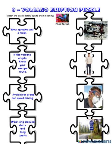 What to do during a volcano eruption