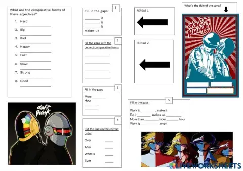 Harder, Better, Faster, Stronger