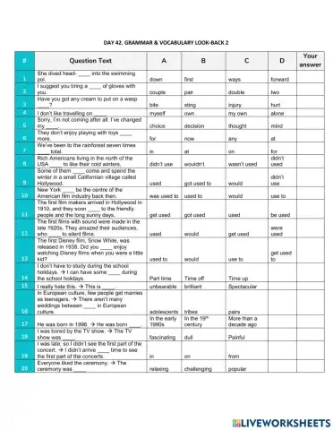 G6 dAY 42 LOOK BACK 2