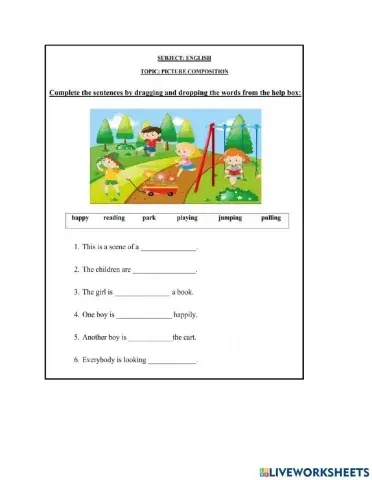 Picture comprehension