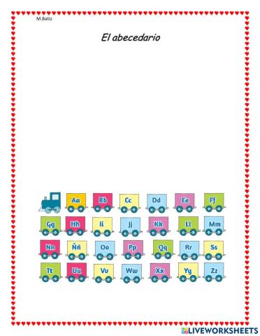 El abecedario
