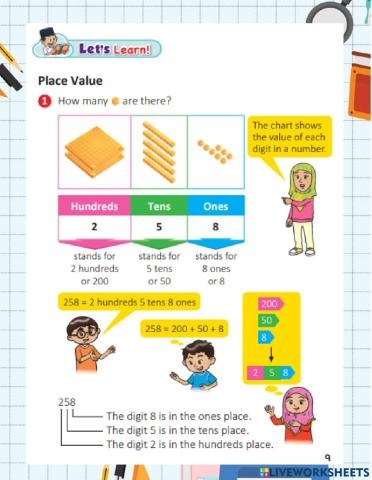 YR2 Place value tb 9