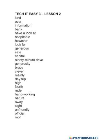 Τεψη ιτ εασυ 3 λεσσον 3