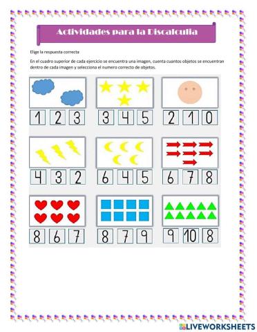 Actividades para la Discalculia