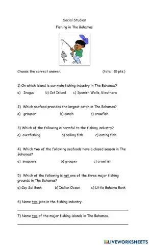 Fishing in The Bahamas