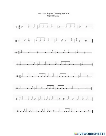 Counting Compound Meter