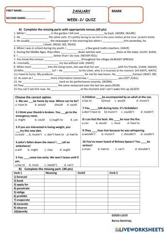 Quiz-14-TED-January-2