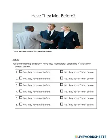 LI Banking Have They Met Before?
