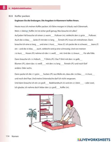 Adjektivdeklination (2)