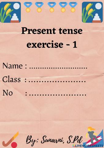 Latihan Soal Present Tense kls 8