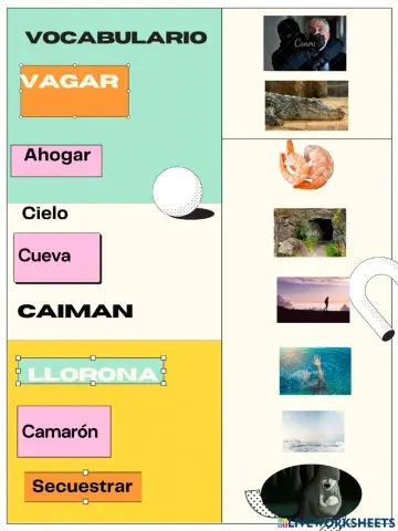 Vocabulario Mitos y Leyendas