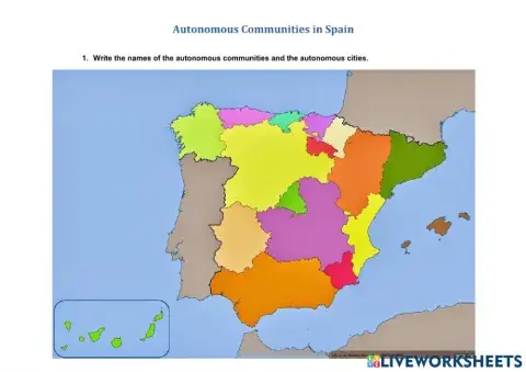 Comunidades autonomas