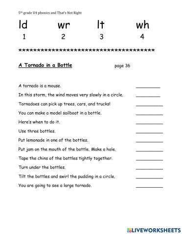 5th G U4 story review