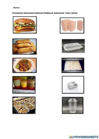 Mengurus projek jualan makanan