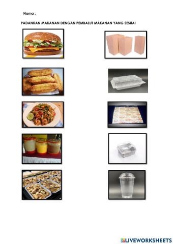 Mengurus projek jualan makanan