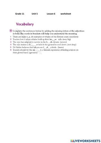 Calling our planet earth