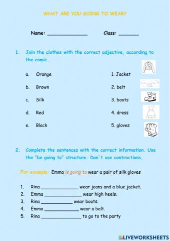 What are you going to wear