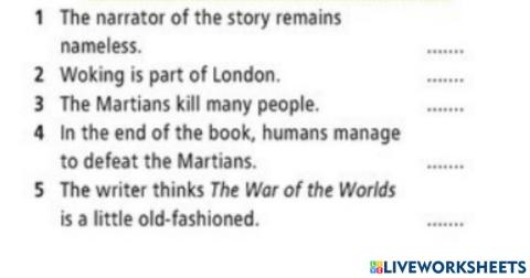 The War of the Worlds