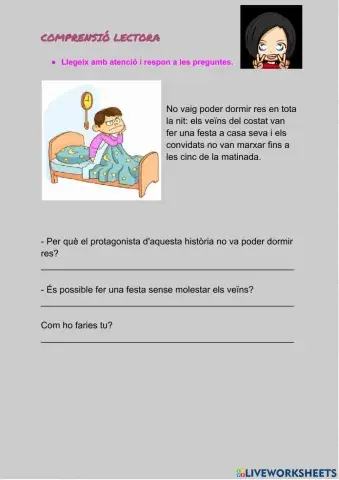 Comprensió lectora català