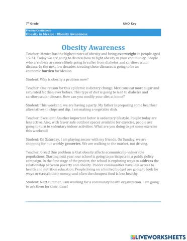 Obesity Awareness