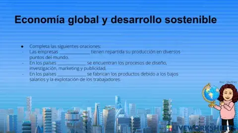 Economía global y desarrollo sostenible
