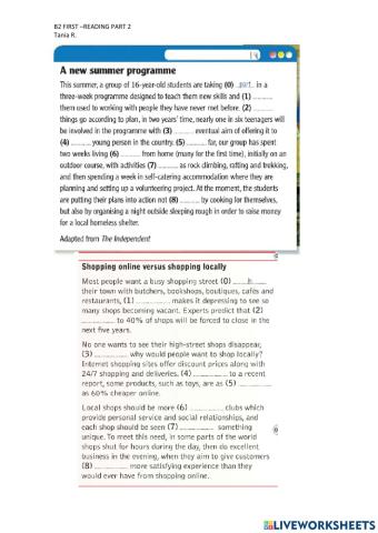 B2 first reading part 2