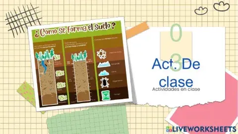 Actividad en clase Ciencias Naturales