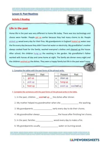 Access 8 - T2 - U5 - L7 - Act 3